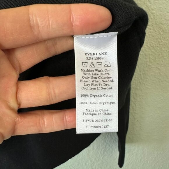 Everlane | Organic Cotton Crewnck sweater Slim Fit - Picture 4 of 6